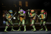 SDCC 2018 NECA Teenage Mutant Ninja Turtles Movie Action Figure Box Set
