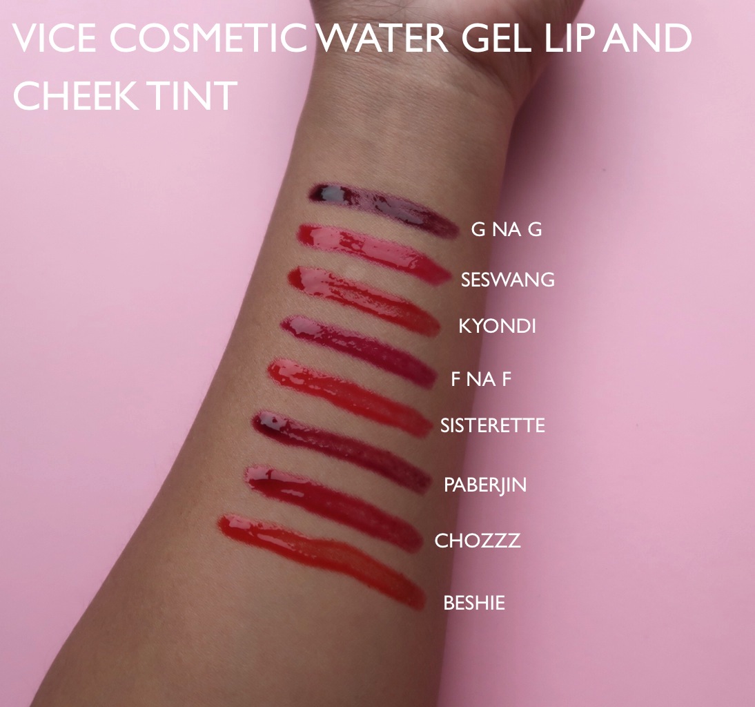 Vice Cosmetics Water Lip and Cheek Tint Affordable yet diverse! The