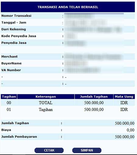 Cara Transfer Ke Mandiri Virtual Account Via Internet Banking Emingko Blog