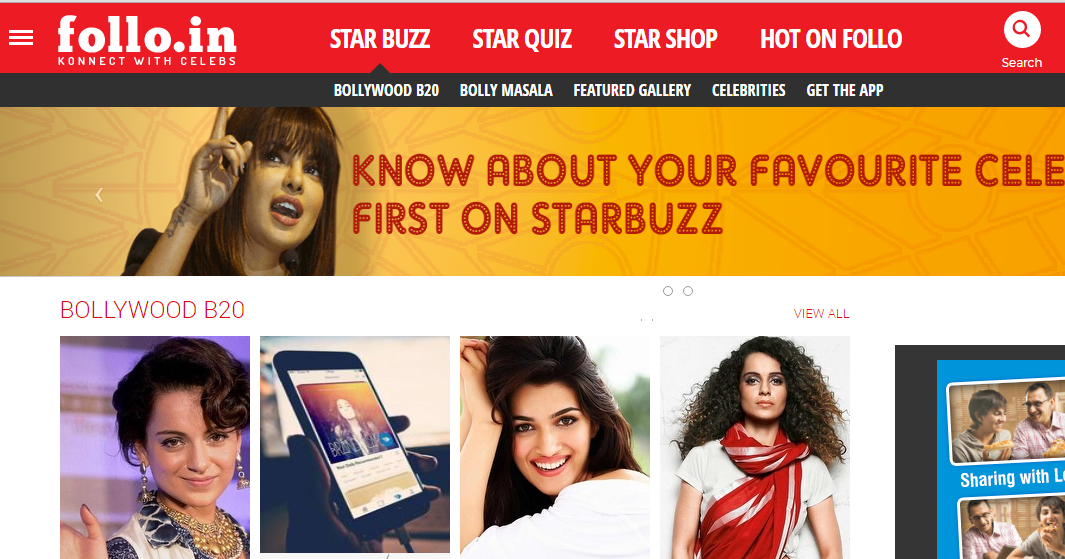 Follo.in - The One-Stop Shop For Bollywood Dope 
