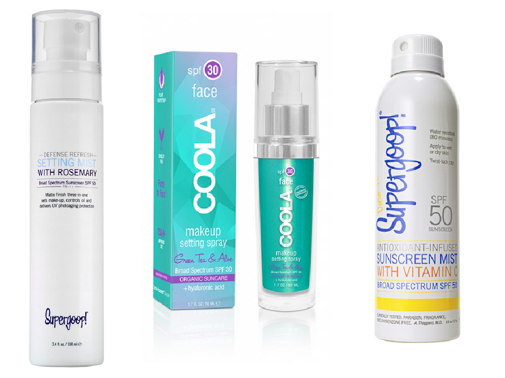 3 Makeup Setting Sprays with SPF TfDiaries