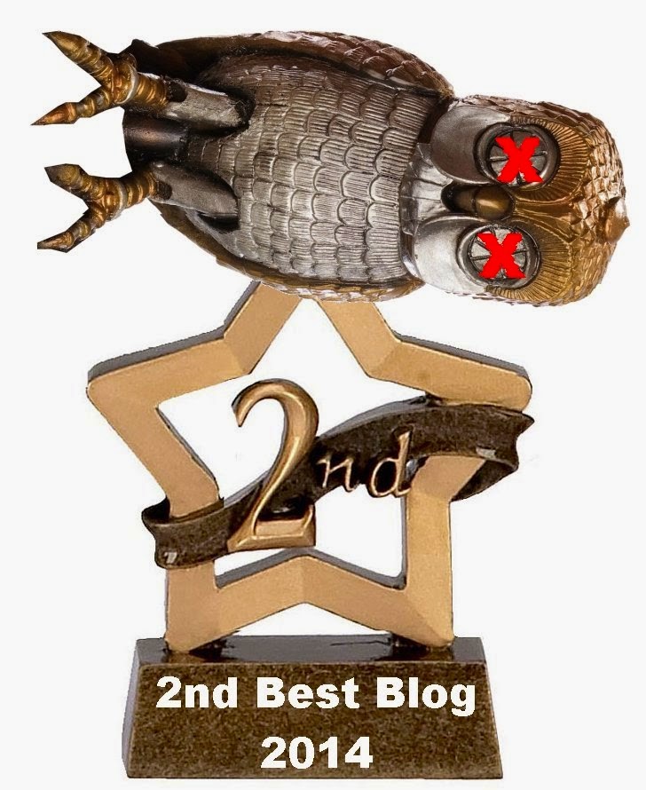 Voted 2nd Best Blog of 2014!