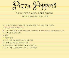 Recipe for Pizza Bites
