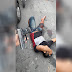 Bandido fica ferido na perna em troca de tiros com a polícia