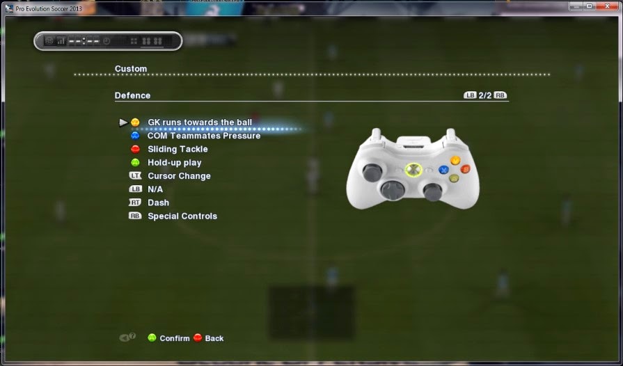 Pengaturan USB Stick (Controlller) PES 2013 di PC Pengaturan USB Stick (Controlller) PES 2013 di PC