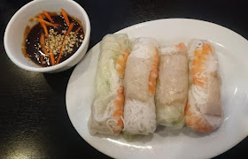 Pho Minh Long, Mitcham, rice paper rolls
