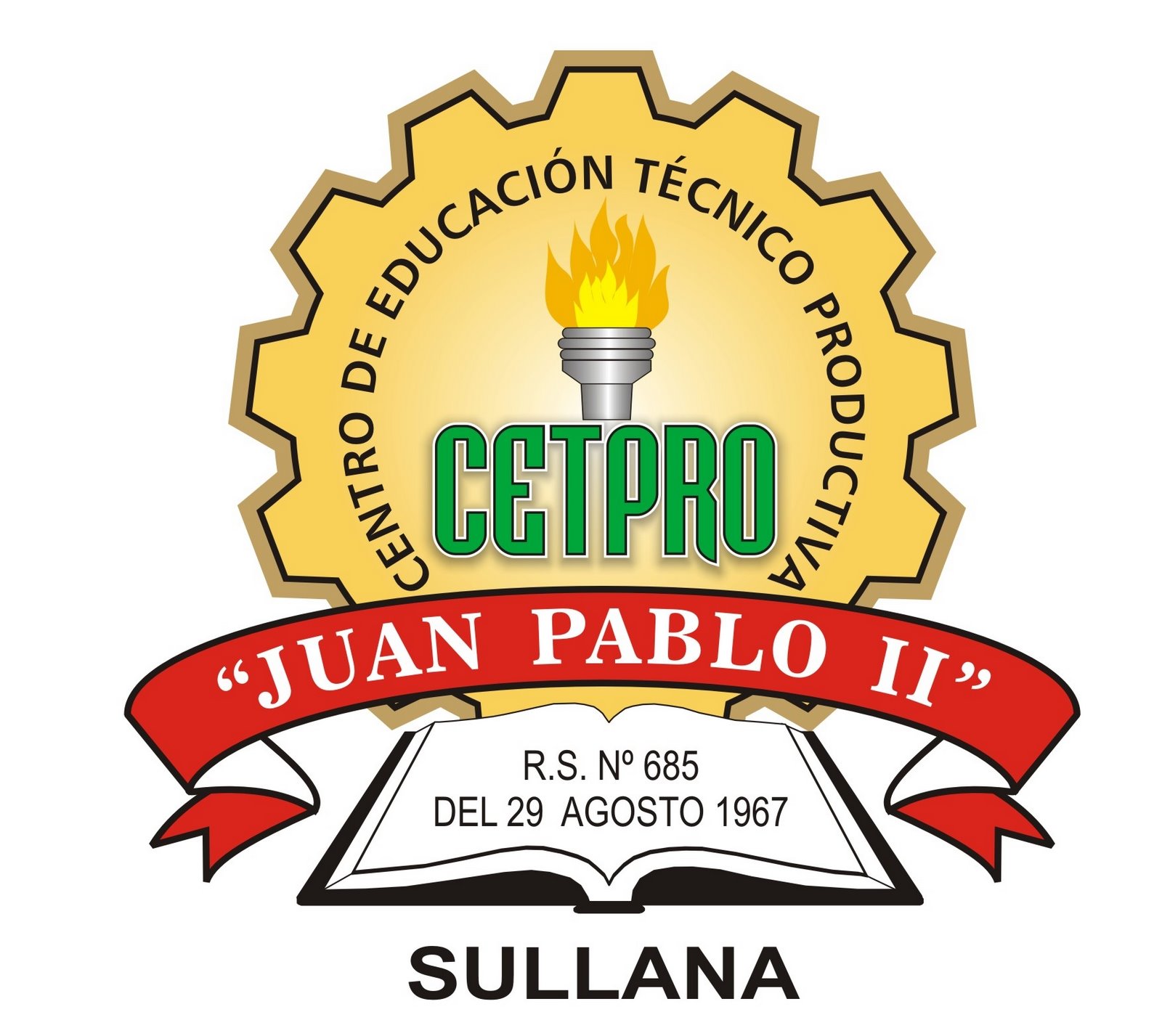 Juan Pablo II: LOGO DEL CETPRO JUAN PABLO II