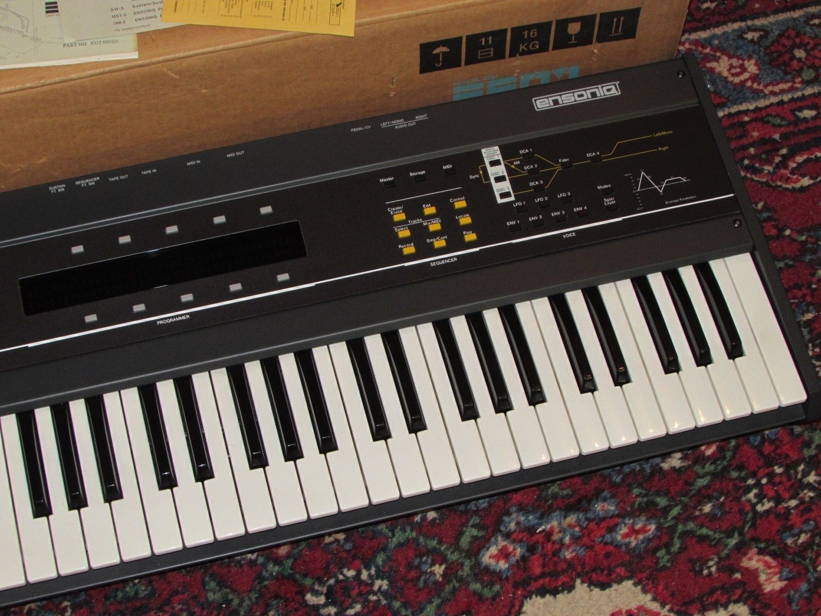 MATRIXSYNTH: Ensoniq ESQ-1 with Original Box