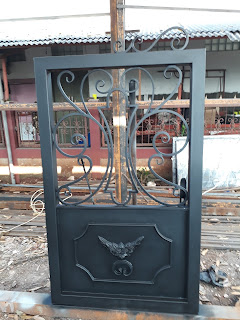 Pintu Head Pintu Besi Tempa, Pintu Klasik, Pintu Antik