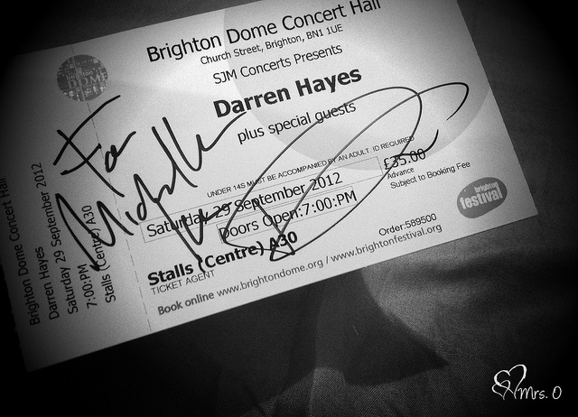 Proud Darren Hayes Fangirl Moment!