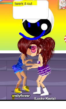 Twerking with Kayla