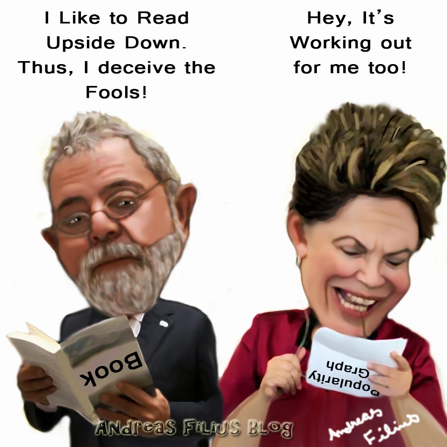 Lula teaching to Dilma