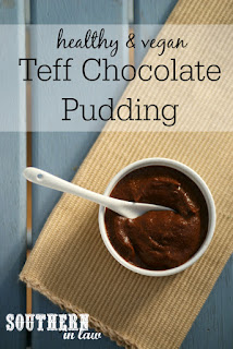 Healthy Vegan Teff Chocolate Pudding Recipe