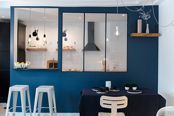50 verrières déco pour la cuisine, la chambre ou la salle de bain ... Verriere désign cuisine