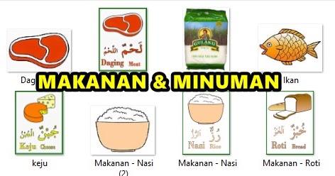 Bahasa Arab Kelas 3 Makanan Dan Minuman Kelas 3 Sd Sekolah Dasar Islam