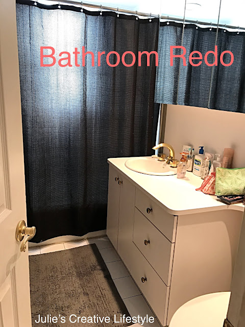 Bathroom Redo at Julie's Creative Lifestyle