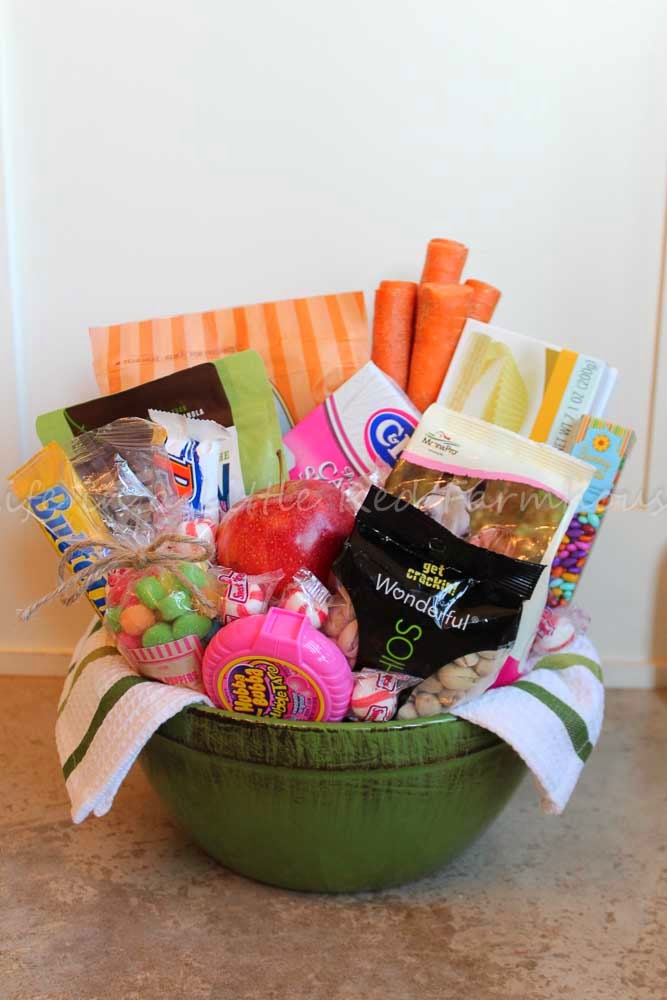Horse and Rider Gift Basket