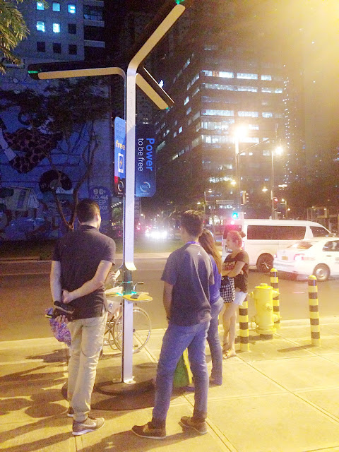 Free Charging Station in Bonifacio Global City