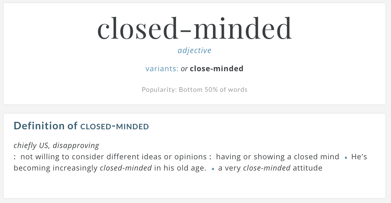 The ClosedMinded Christian PSALMS to God