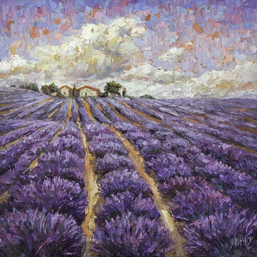 Where ART Lives Gallery Artists Group Blog New Lavender Palette Knife