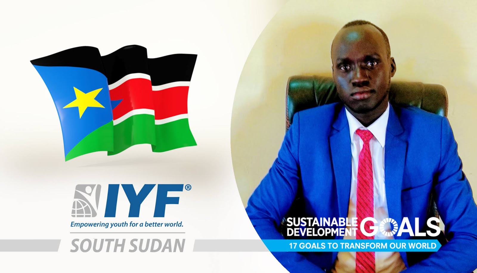 Lino Chuol, IYF Representative in South Sudan Lino Chuol, IYF Representative in South Sudan