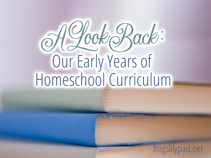 A look back to our early years of homeschool curriculum. We started with the big boxed kits, but over the years we slowly spread our wings to a whole new world created just for homeschoolers.