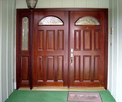 model pintu 2 daun modern