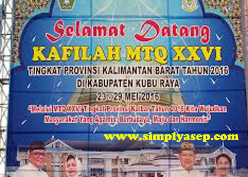 Contoh Spanduk Ucapan Selamat Bertanding desain banner
