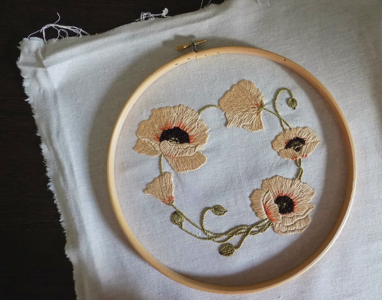 Hand Embroidery. Stitches at a glance.