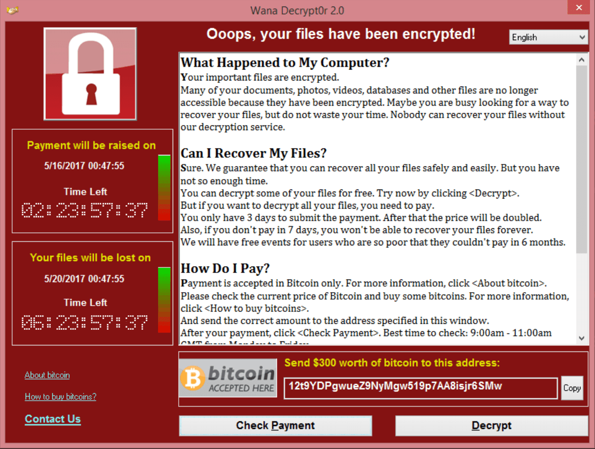 Saiba sobre Wanna Cry 2.0 e o ataque hacker mundial. Saiba sobre Wanna Cry 2.0 e o ataque hacker mundial.