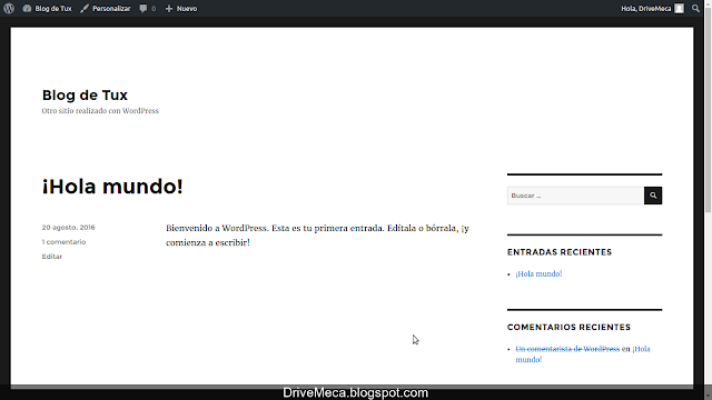 Ya va cogiendo forma tu wordpress Ya va cogiendo forma tu wordpress