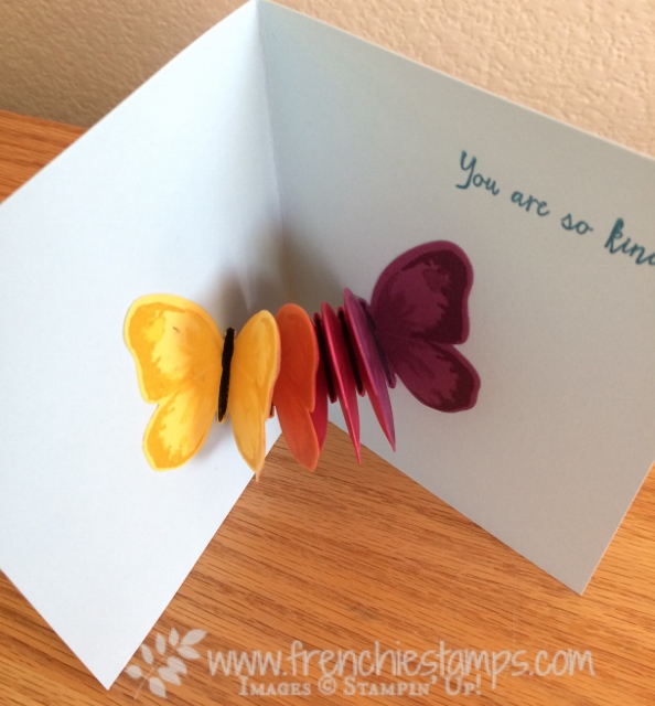Watercolor Wing, Floating Butterfly, Stampin'Up!