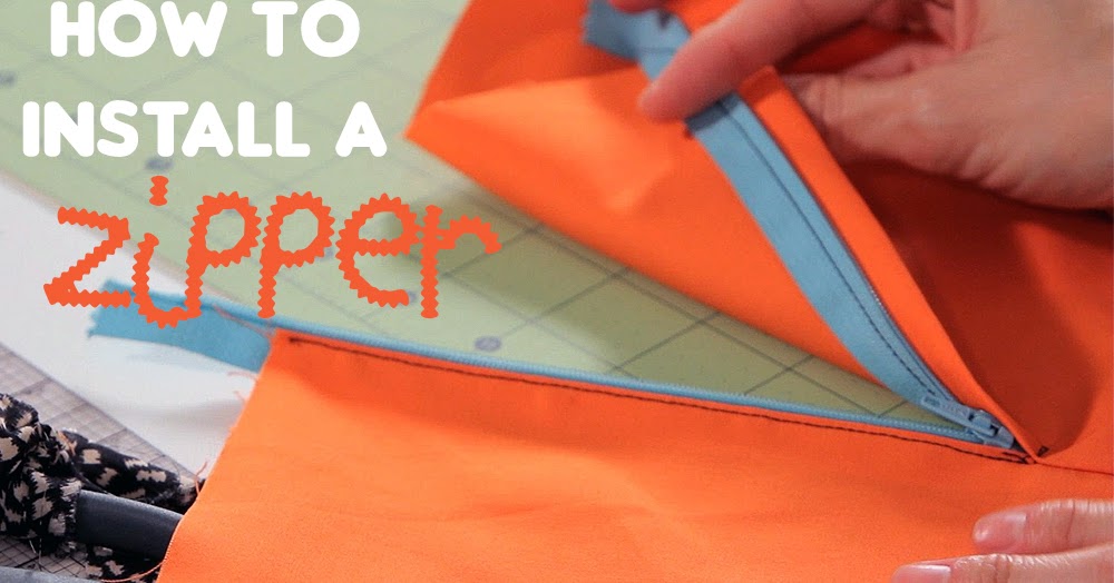 How To Install A Zipper