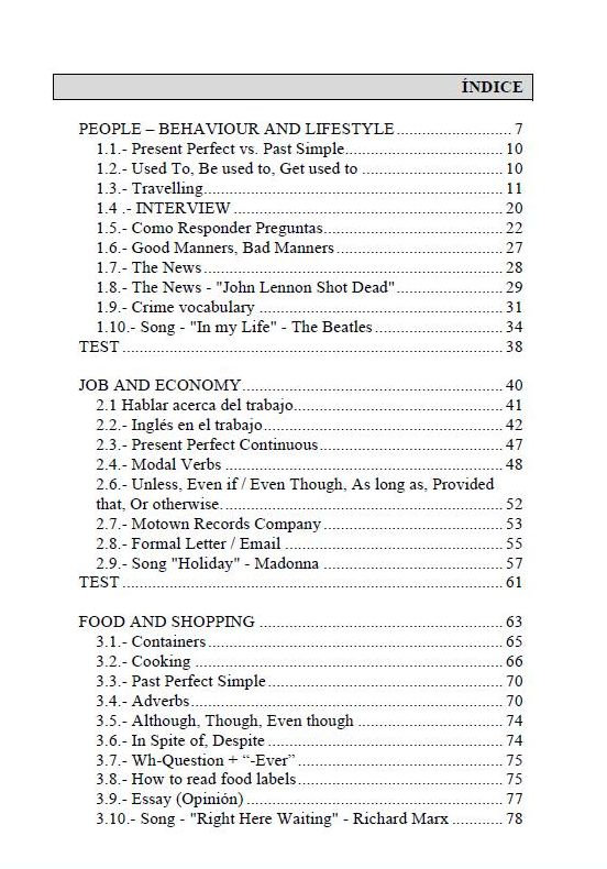 INGLESPEDIA MANUAL INGLESPEDIA INTERMEDIO