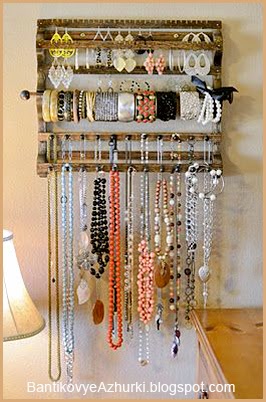 органайзер для украшений(бижутерии) своими руками