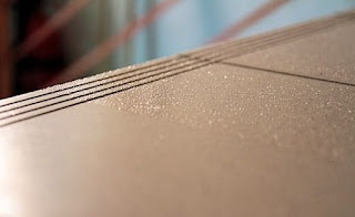 Grip Antislip creates a transparent coating that improves traction on slippery surfaces.
