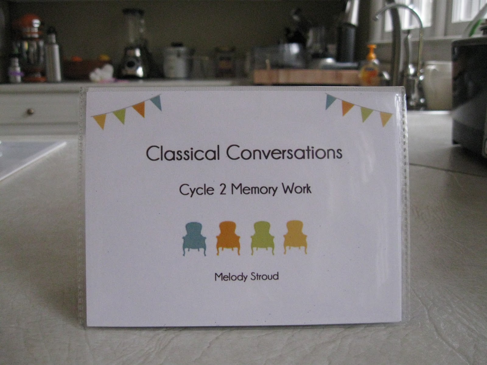 And Here We Go!: Cycle 2 Memory Work Flip Chart