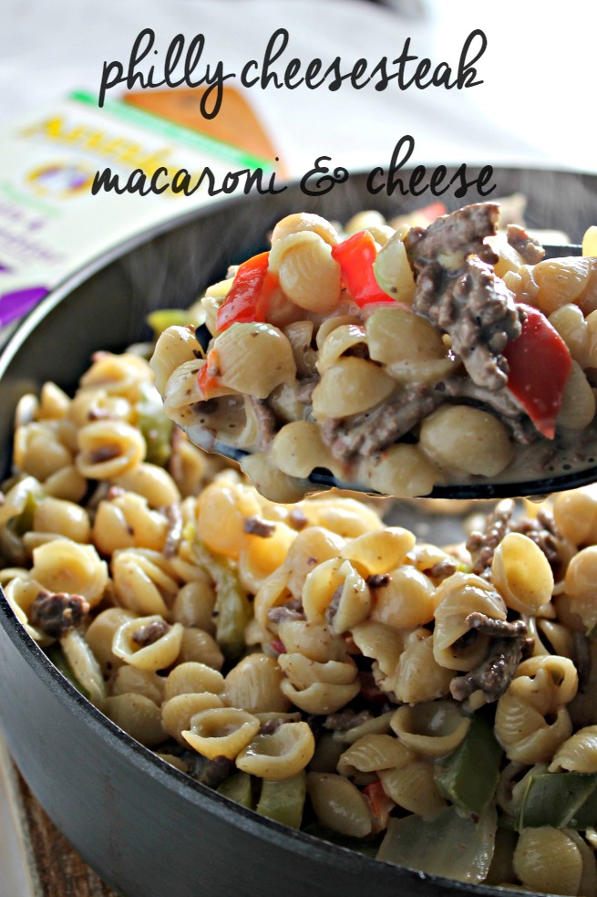 Philly Cheesesteak Macaroni & Cheese