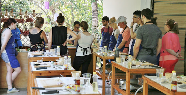 Thai Secret Cooking Class Photos. March 9-2017. Pa Phai, San Sai District, Chiang Mai, Thailand.