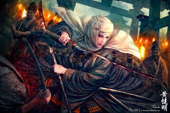 As incríveis ilustrações de fantasia de Mario Wibisono Mario Wibisono deviantart ilustrações fantasia games oriental traços realistas história