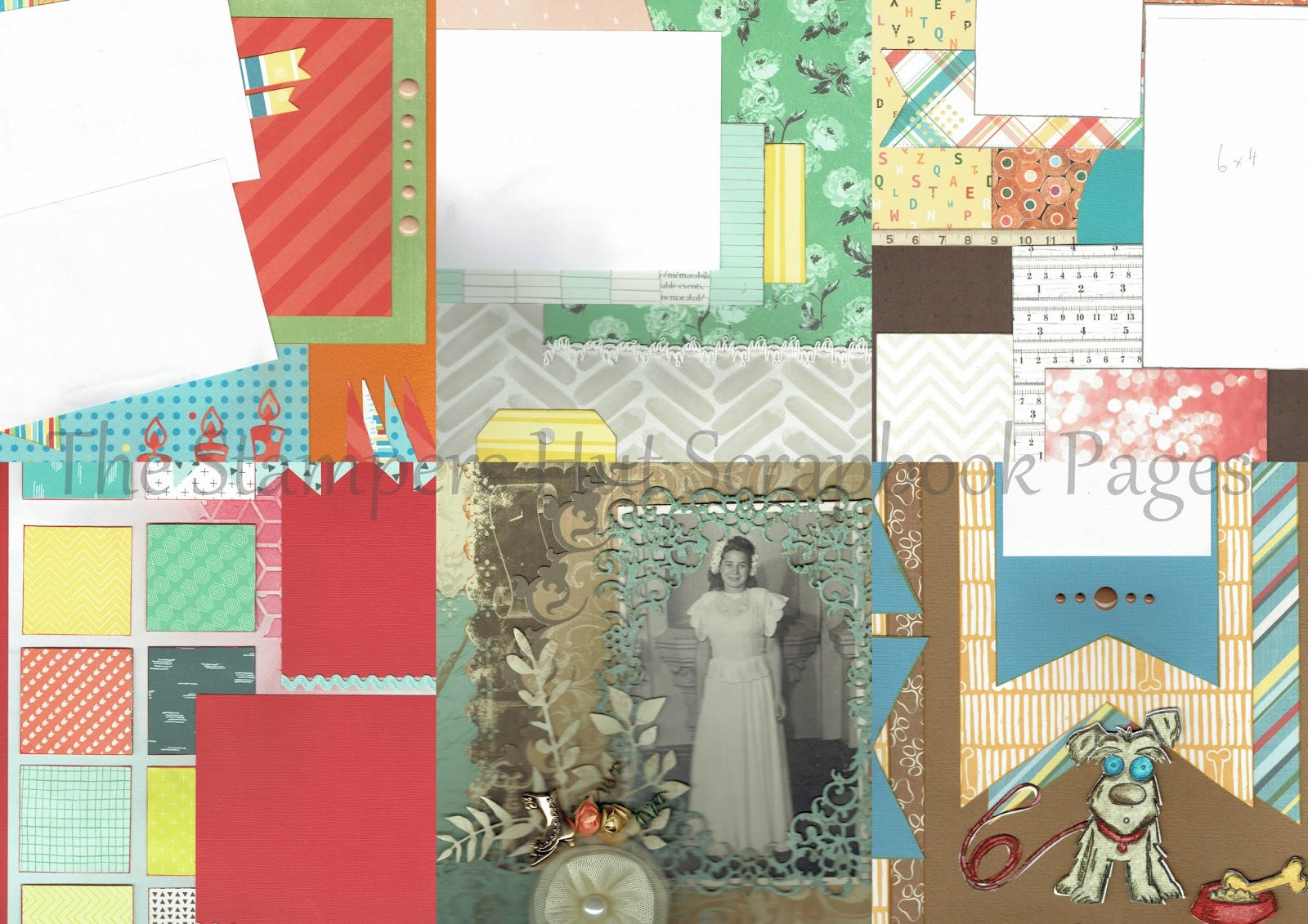 The Stampers Hut Monthly Scrapbook Kits Available