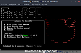 Hacemos boot en FreeBSD