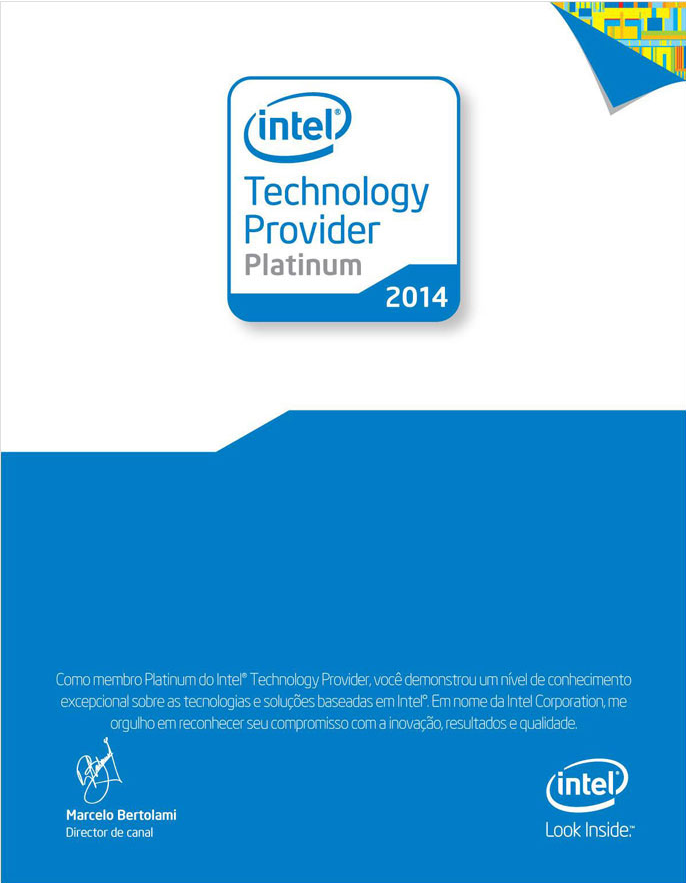 Intel Technology Provider Platinum 2014