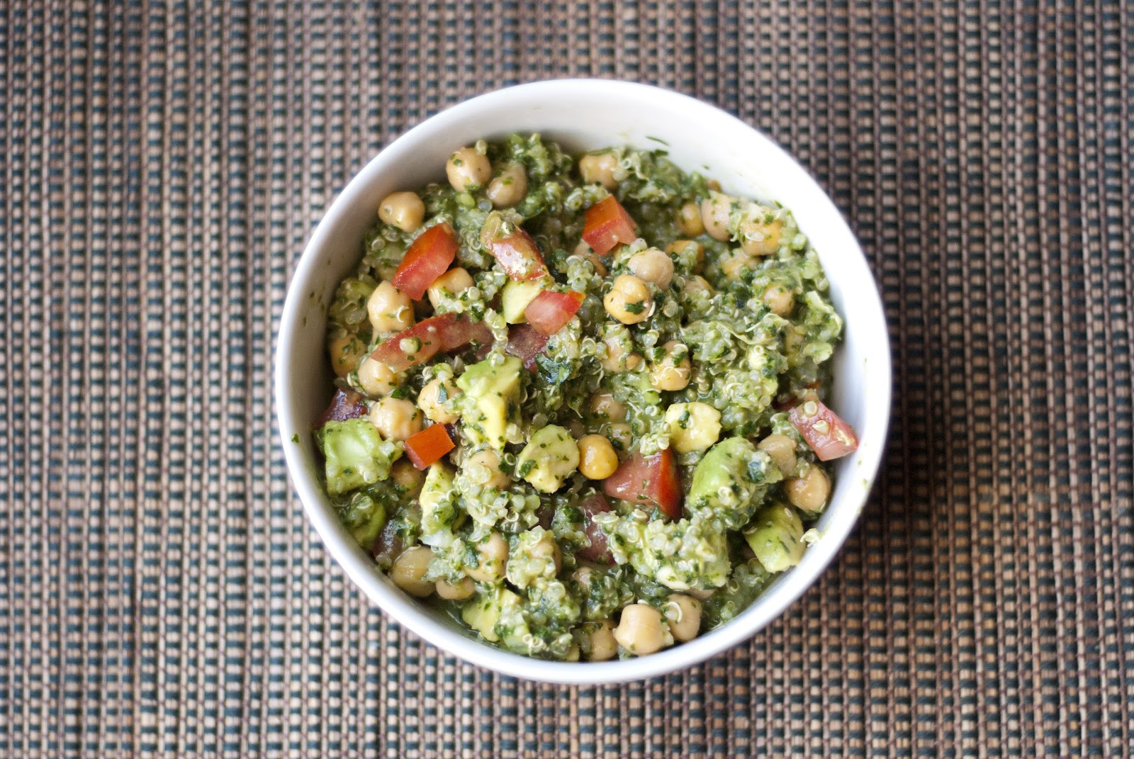 lahatchita eats... Lemon Quinoa Cilantro Chickpea Salad