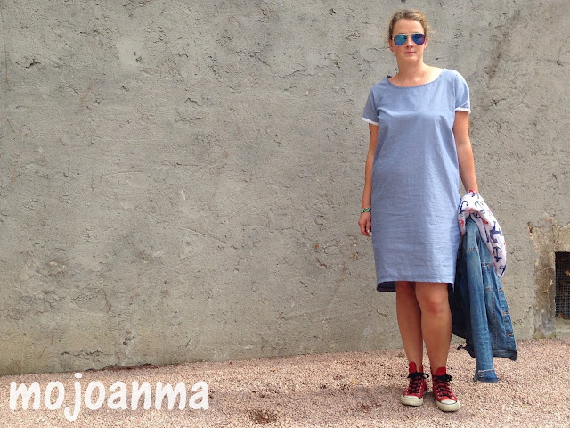 Hertha's Kleid - mojoanma Echt Knorke, Sommerkleid, Chucks, maritim