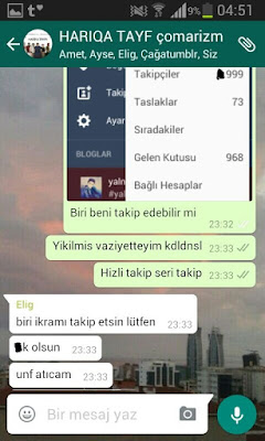 komik screenshotlar ve whatsapp diyalogları