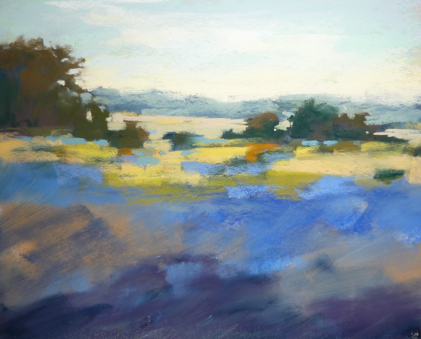 Painting My World A Tip for Creating Depth in a Landscape Painting