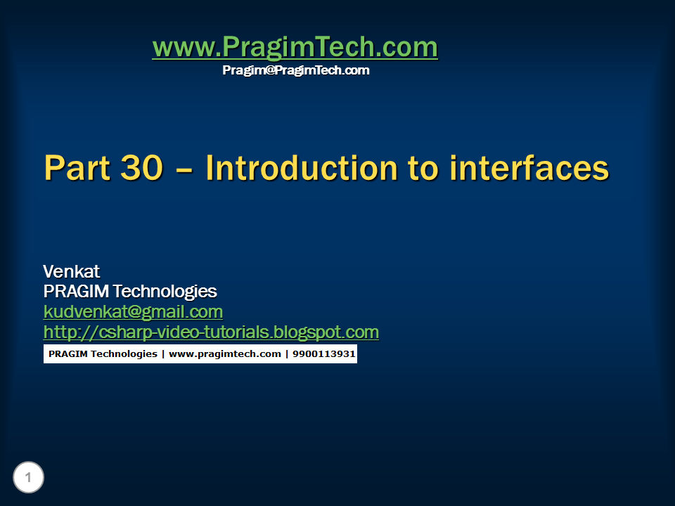 Sql server, and c video tutorial Part 30 Introduction to