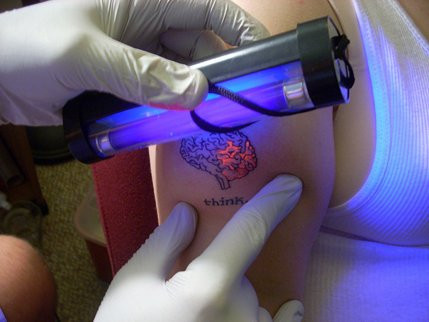 #27. The active parts of a brain. - 30 Glow-In-The-Dark Tattoos That’ll Make You Turn Out The Lights. #27. The active parts of a brain. - 30 Glow-In-The-Dark Tattoos That’ll Make You Turn Out The Lights.