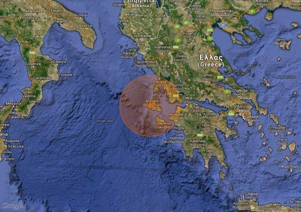 EarthQuake Diary: Schweres Erdbeben in Griechenland (Kefalonia) Schäden